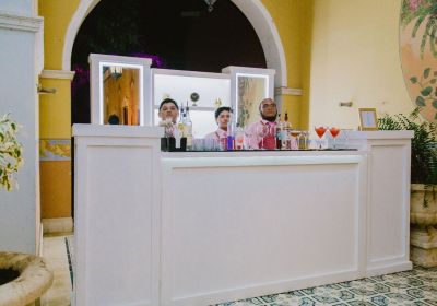 barra de 3.2m con contrabarra de espejos de.84